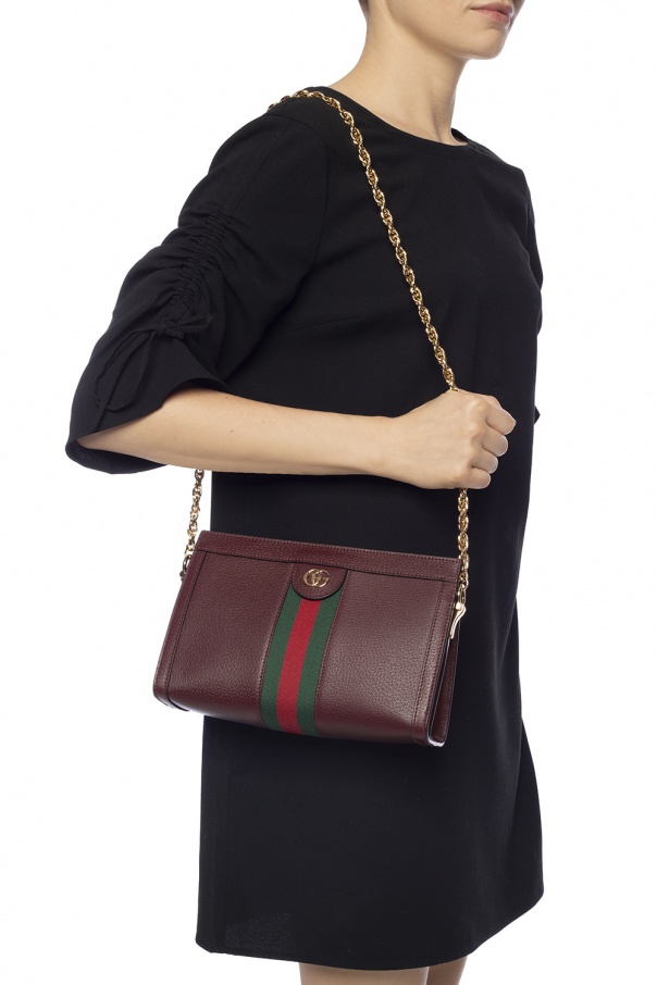 Gucci ophidia best sale shoulder bag burgundy